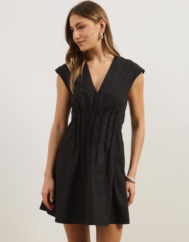 Atmos&Here - Cara Pintuck Mini Dress