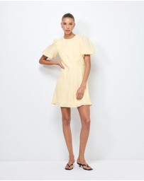 AERE - Elowen Linen Mini Dress