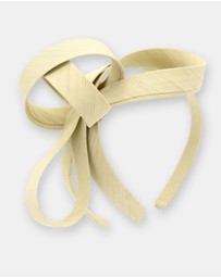 Morgan & Taylor - Rhi Fascinator in Gold