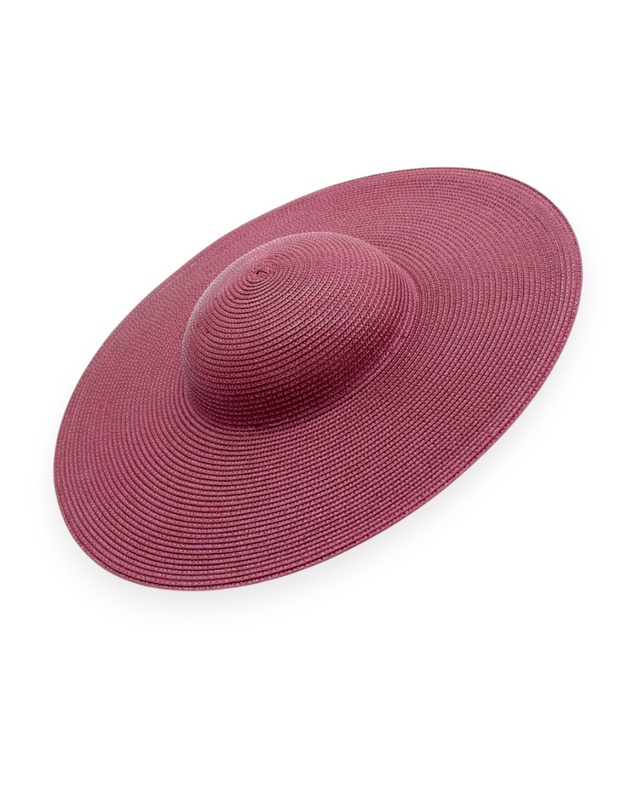 Morgan & Taylor - Mona Racewear Plate Hat in Burgundy Red