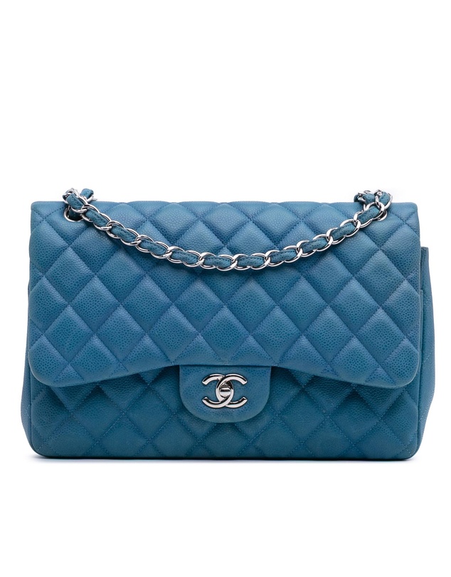 Pre-Loved by Azura Reborn - Pre-Loved Jumbo Classic Caviar Double Flap