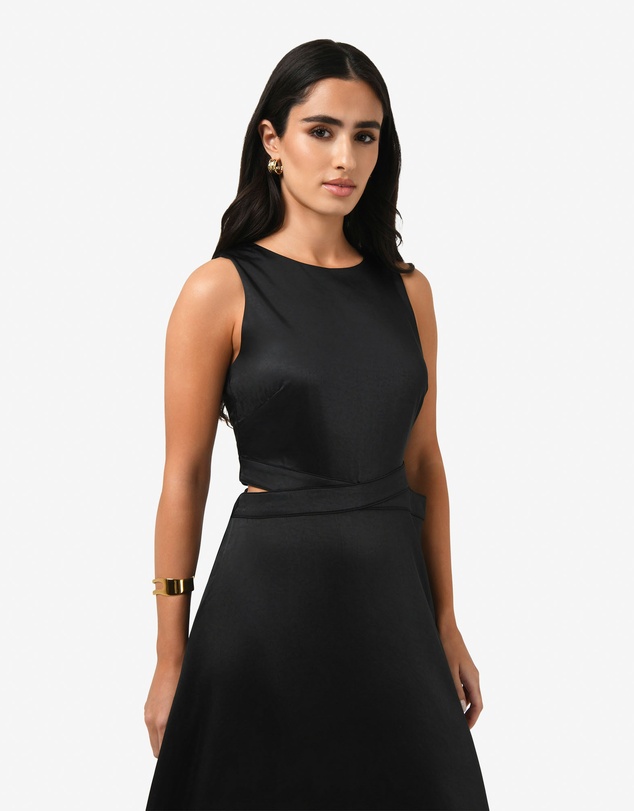 Forcast - Louisa Cut Out Satin Dress
