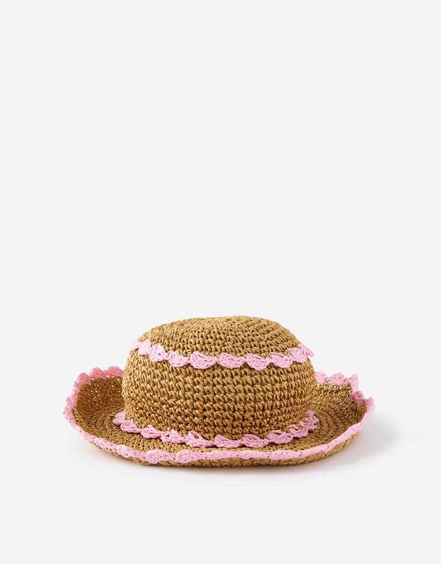 Cotton On Kids - Kids Crochet Bucket Hat
