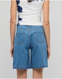 Staple the Label - Cassia Mid Rise Jorts