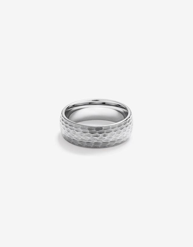Michael Hill - 8mm Hammered Wedding Band in Tungsten
