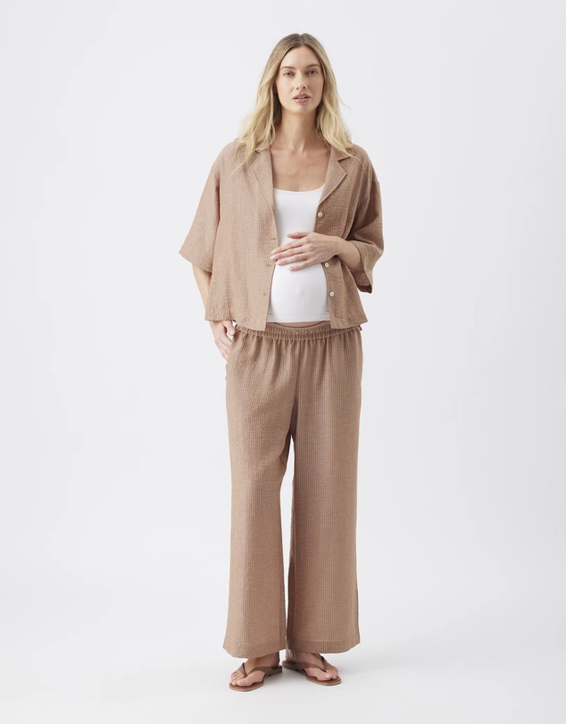Ripe Maternity - Paige Stripe Shirt