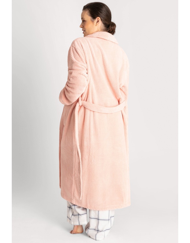 Ava & Audrey  - Ava & Audrey Betty Jacquard Fleece Robe