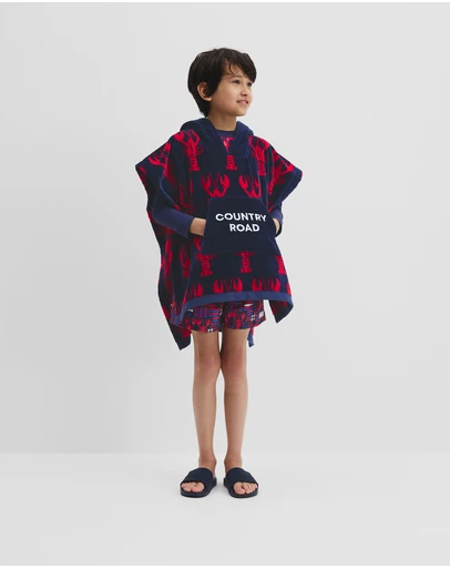 Country Road - Australian Cotton Lobster Poncho