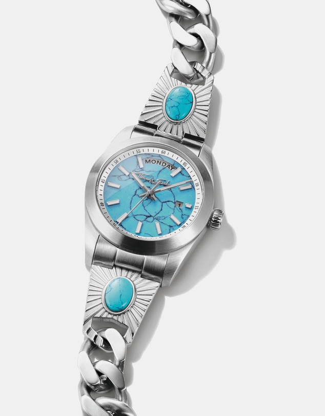 THOMAS SABO - THOMAS SABO Elyndra Watch with turquoise dial 36 mm