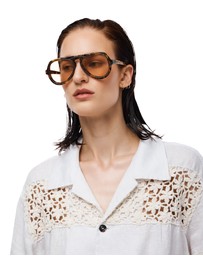 THE TALES - Ravello Linen Crochet Camp Shirt