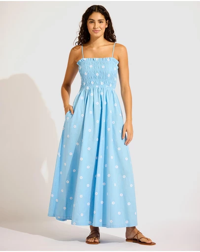 Seafolly - Shirred Maxi Dress