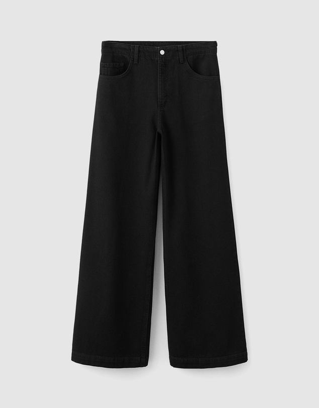 M.N.G - Wide Leg Mid-Rise Jeans