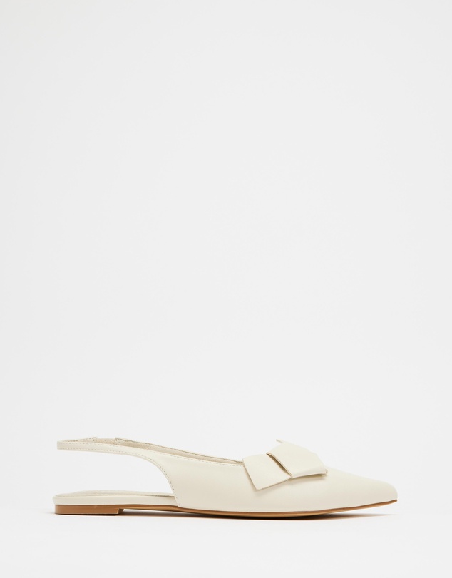 SPURR - Freya Sling Back Bow Flat - ONLINE EXCLUSIVE