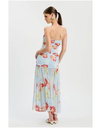 Bardot - Solana Printed Mesh Maxi Dress