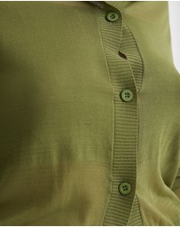 Oxford - Celina Sheer Panel Cardigan