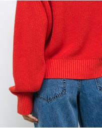 AERE - Cotton Cashmere Blend Relaxed Jumper