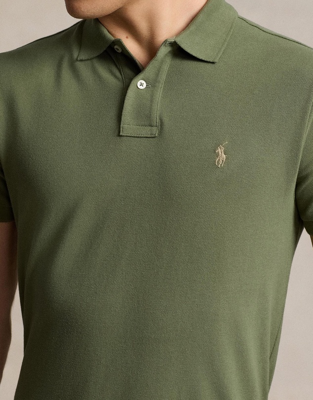 Polo Ralph Lauren - Custom Slim Fit Mesh Polo Shirt - ICONIC EXCLUSIVE