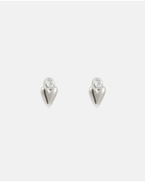 Kirstin Ash - Abode Heart Studs
