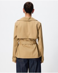 Tussah - Alex Cropped Trench Coat