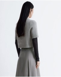 & Other Stories - Knitted Short-Sleeve Cardigan