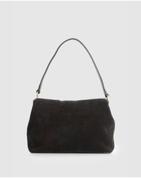 Evity - Iris Suede Leather Shoulder Bag