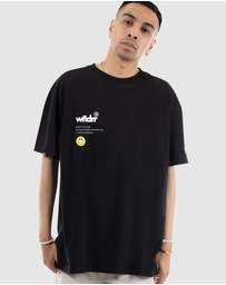 WNDRR - Illegible Box Fit Tee