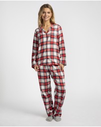 Mitch Dowd - Red Check Flannel Pyjama Pants