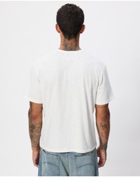 RHUDE - USA Flag Slub Tee