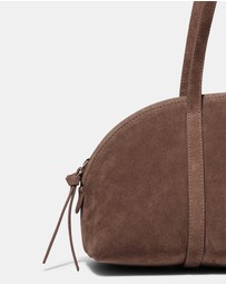 & Other Stories - Suede Bowling Bag