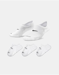 Nike - 3-Pack Nike Everyday Plus Cushioned Training Footie Socks