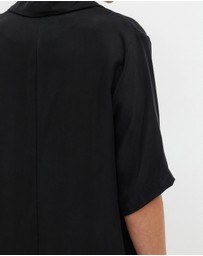 Calli - Cupro Slouch Playsuit