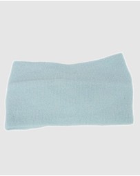 Max Alexander - European Made Light Blue Wool Headband