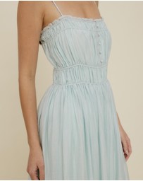 The Fated - Rosie Gathered Midi Dress