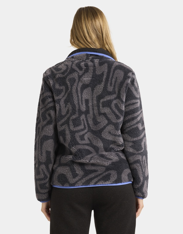 Billabong - Womens Switchback Mock Neck Fleece Top