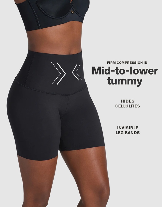 Leonisa - PowerShorts Tummy Control & Anti-Chafe Short