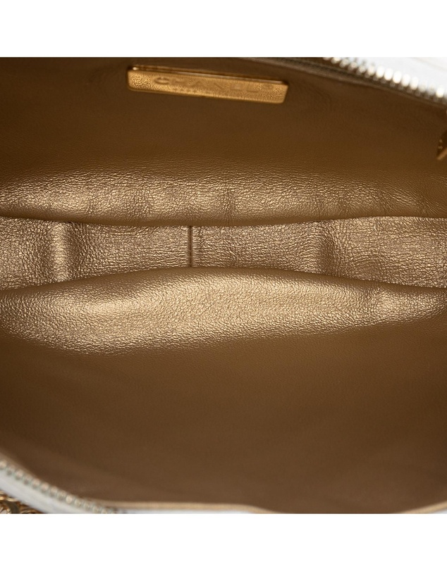 Pre-Loved by Azura Reborn - Pre-Loved Quilted Lambskin All About Chains Hobo