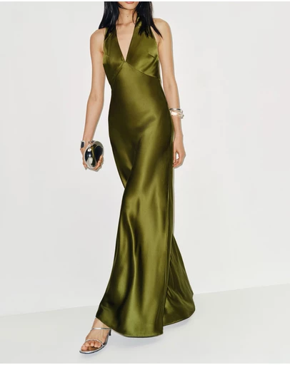 Reformation - Daniela Silk Dress