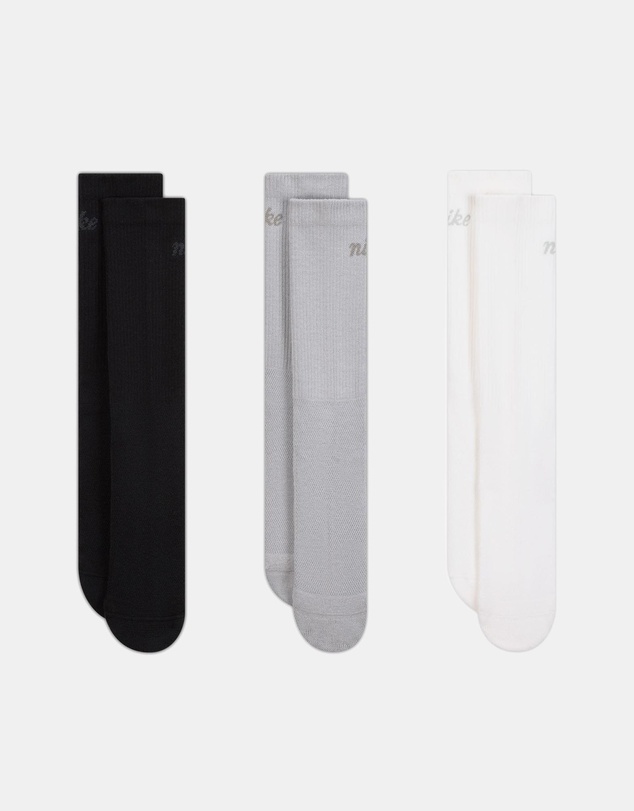 Nike - Nike Everyday Elevated Crew Socks 3-Pack