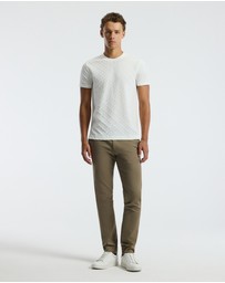 Calibre - Monogram Jacquard T-shirt White