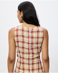 Damson Madder - Estelle Midi Dress