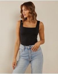 Atmos&Here - Ellison Square Neck Top