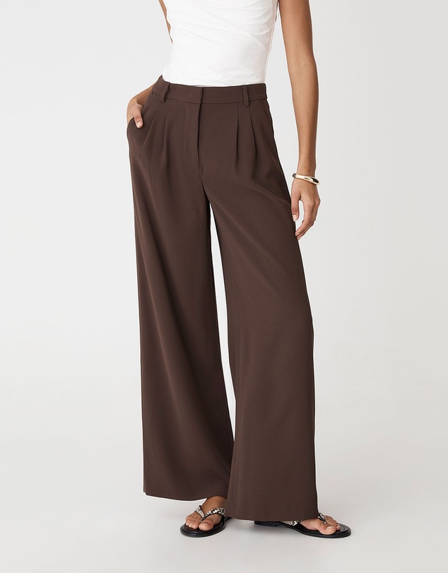 Forcast - Rumy Wide Leg Tailored Pants