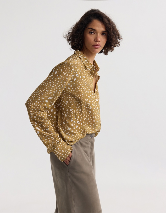 Oxford - Poppy Printed Blouse