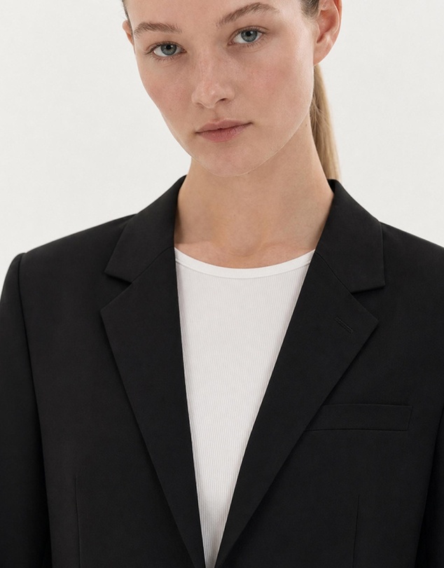 Karl Lagerfeld - Logo Tape Relaxed Blazer