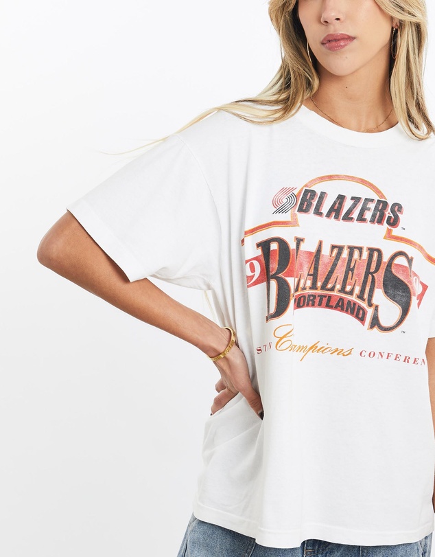 Vintage by The Real Deal - Pre Loved - Vintage 1992 NBA Portland Trail Blazers Tee