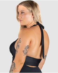 B Free Intimate Apparel - Ruched Bikini Bra (B-C-D-DD-E) Cup