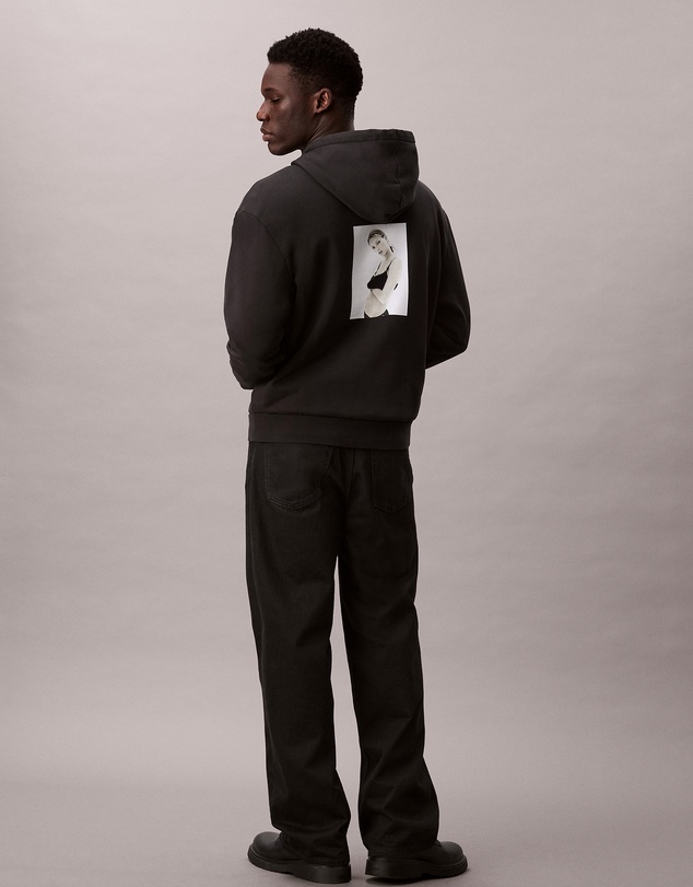Calvin Klein - Kate Moss Fleece Graphic Hoodie