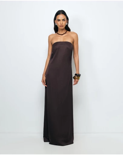 AERE - Kerra Strapless Maxi Dress