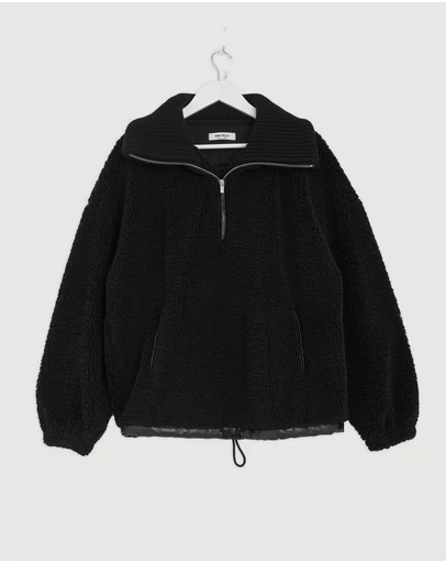 Revibe - Repaired ENA PELLY Winnie Quarter-Zip - AU 8