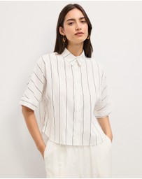 The Fated - Tia Stripe Shirt
